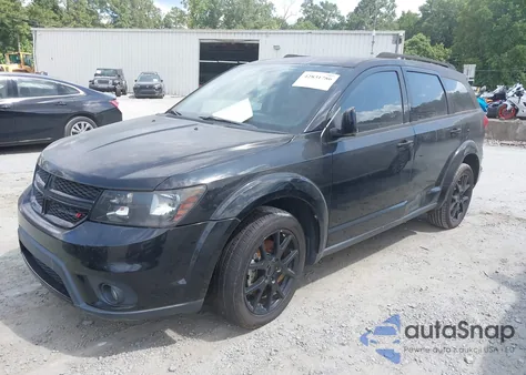 2015 Dodge Journey Sxt из США, поврежденный, VIN 3C4PDCBB1FT709308